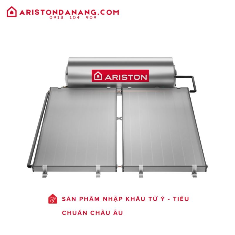 Kích thước máy năng lượng mặt trời tấm phẳng Ariston 250L KAIROS THERMO DR-2